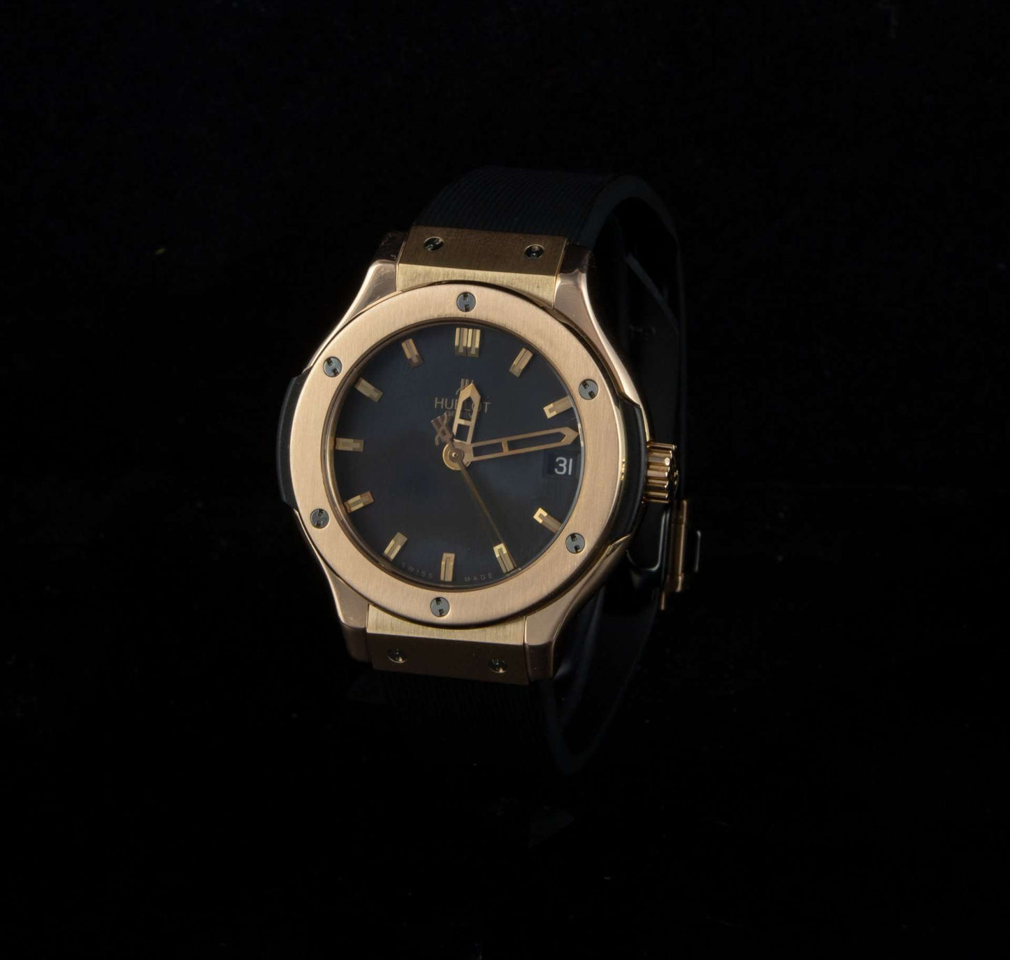 Hublot Classic Fusion Quartz, oro rosado y 33 mm.