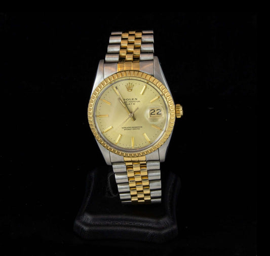 Reloj Rolex Oyster Perpetual Date, automático, en acero y oro.