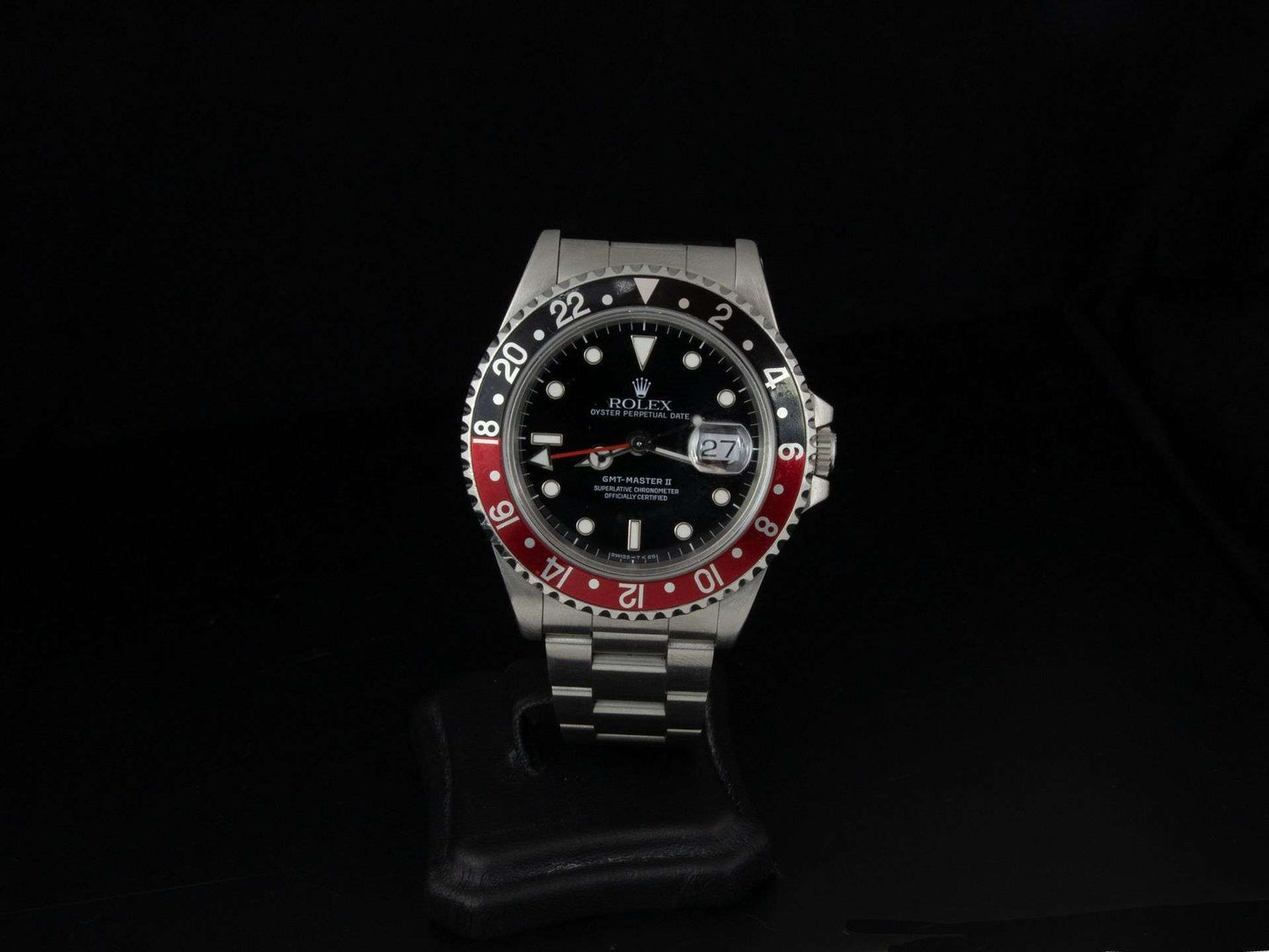 Reloj Rolex GMT-Master II, automático en acero, 40 mm.