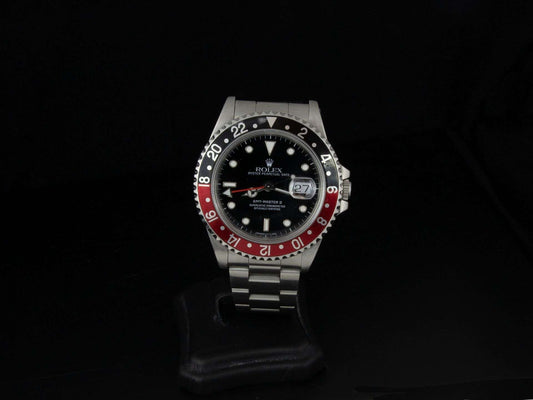 Reloj Rolex GMT-Master II, automático en acero, 40 mm.