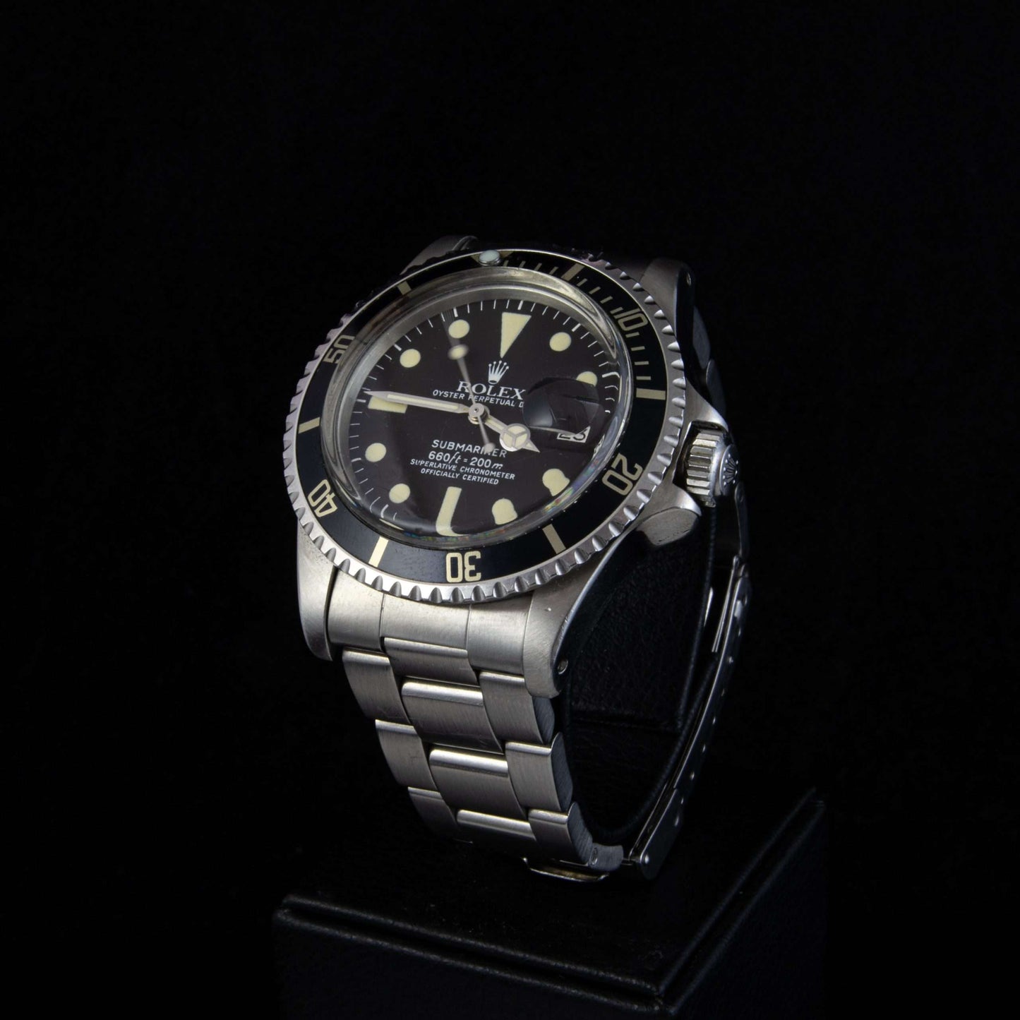 Rolex Oyster Perpetual Date Submariner Automático Calibre 1680 – Acero Inoxidable – 1969