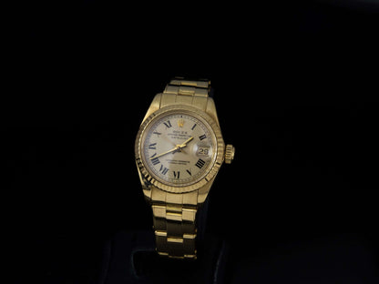 Rolex Lady-Datejust automático, en oro amarillo de 26 mm. Cal. 6917. Año 1970.