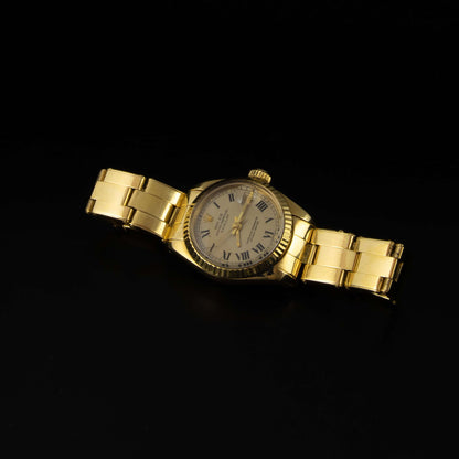 Rolex Lady-Datejust automático, en oro amarillo de 26 mm. Cal. 6917. Año 1970.