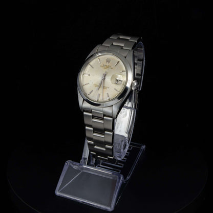 Rolex Oyster Perpetual Date del año 1978, calibre 1500, 34mm en acero