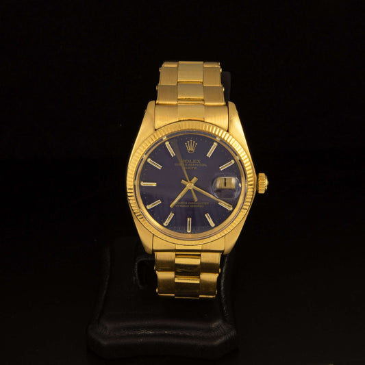 Rolex Oyster Perpetual Date 14K automático, de 34 mm. año 1986.