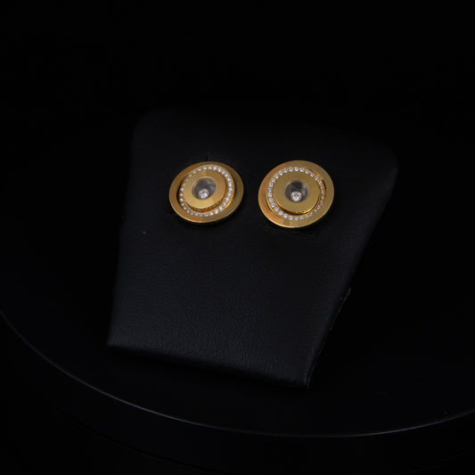 Pendientes Happy Diamonds corona de diamantes de la marca Chopard