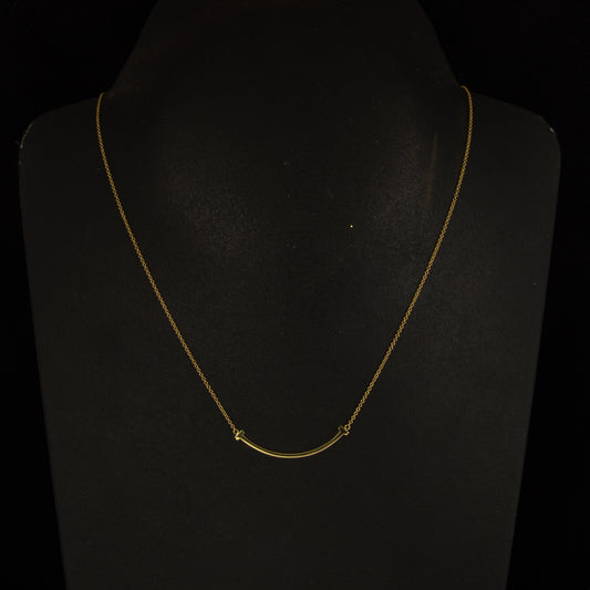 Collar de Tiffany en oro amarillo.