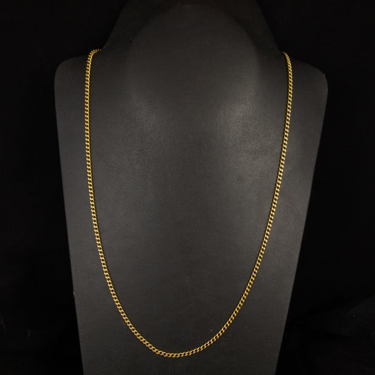 Cadena de oro 18 kt.