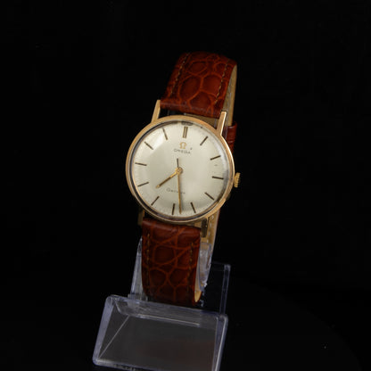 Reloj Omega, en oro amarillo de cuerda, 32 mm.